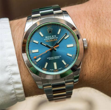 rolex milgauss weight